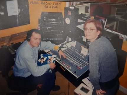 Το πρώτο ραδιοφωνικό στούντιο του scan fm 91,1 - Σπάνια φωτογραφία από τον Γιώργο Γεμενετζη